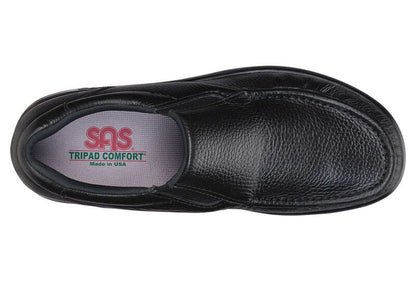 Side Gore BLACK SAS |SAS MEN Side Gore Slip On Loafer Made in USA Brandy's Shoes