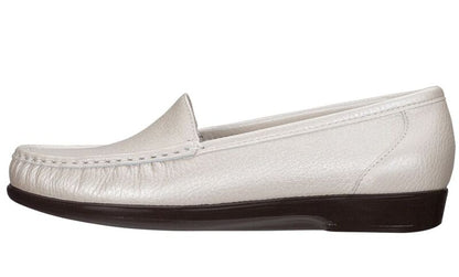 WHITE | Simplify Slip On Loafer at Brandy's Shoes Made in USA