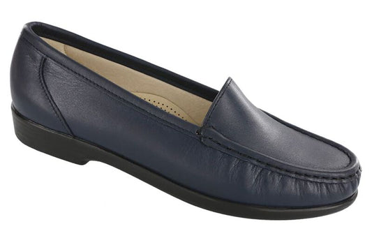 Simplify Slip On Loafer Navy | SAS WOMEN Simplify Slip On Loafer Navy Made in USA Brandy's Shoes