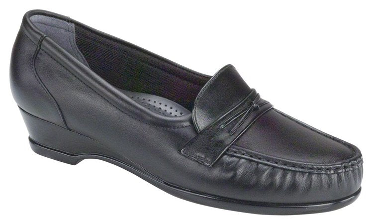 BLACK | EASIER BLACK — SAS Shoes at Brandy's Shoes Made in USA