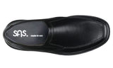 DIPLOMAT-S.A.S-BLACK | SAS Men DIPLOMAT-Slip On Loafer Black Made in USA Brandy's Shoes