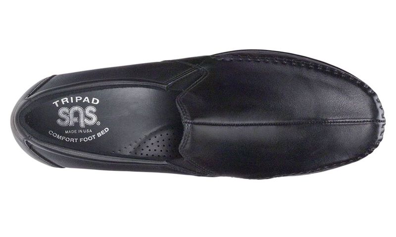 Dream Slip On Loafer-BLACK | SAS WOMEN Dream Slip On Loafer DREAM013 Made in USA Brandy's Shoes