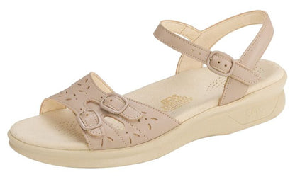 Duo Quarter Strap Sandal-NATURAL | SAS Women's Duo Quarter Natural Strap Sandal-DUO037-Made in USA-Brandy's Shoes