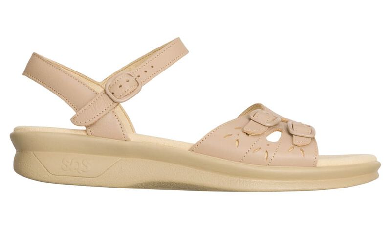 Duo Quarter Strap Sandal-NATURAL | SAS Women's Duo Quarter Natural Strap Sandal-DUO037-Made in USA-Brandy's Shoes