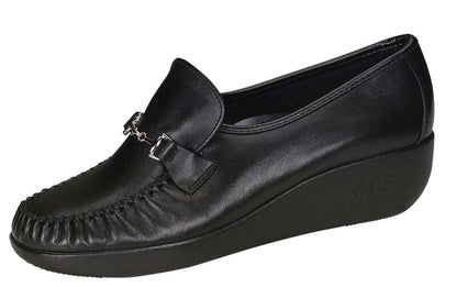 MAGICAL BLACK | SAS Women's Black Magical Slip On Loafer-MAGICAL013-Made in USA-Brandy's Shoes
