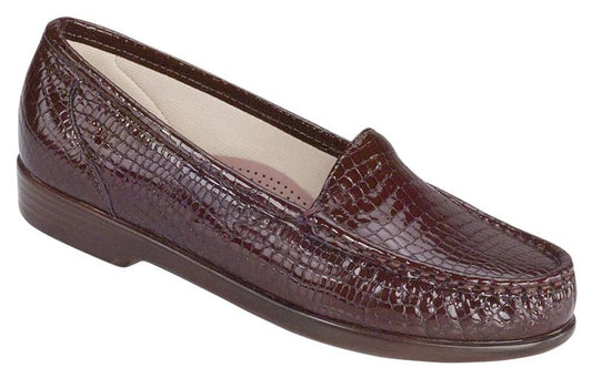 BRN CROC | Simplify Slip On Loafer at Brandy's Shoes Made in USA
