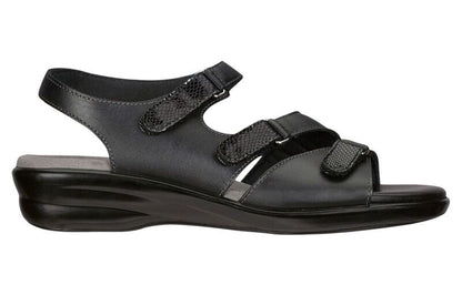 BLACK | SAS WOMEN Tabby Slingback Sandal TABBY013 Brandy's Shoes Made in USA