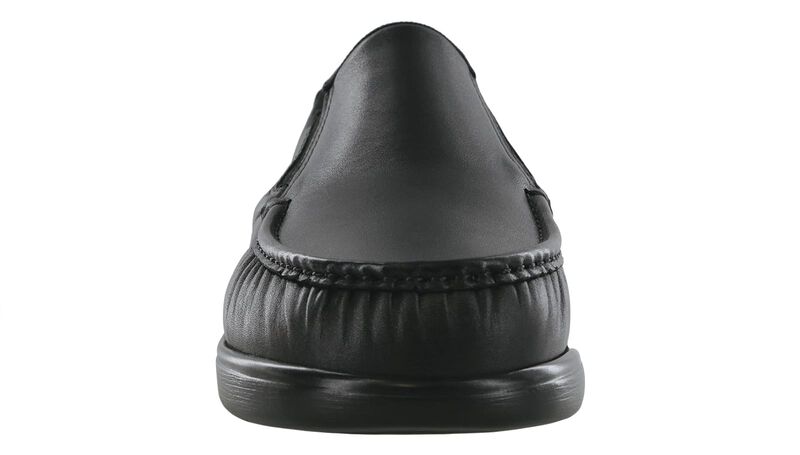 Side Gore BLACK SAS |SAS MEN Side Gore Slip On Loafer Made in USA Brandy's Shoes