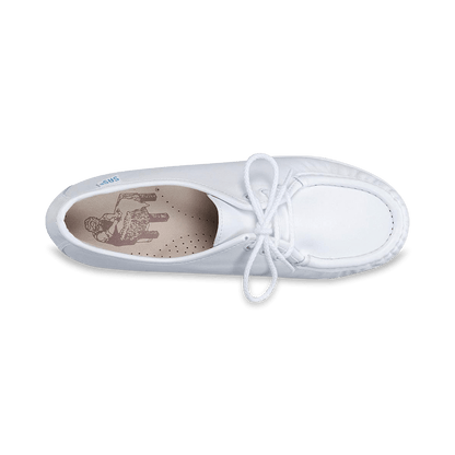 WHITE | SAS Siesta - Lace Up Loafer at Brandy's Shoes Made in USA