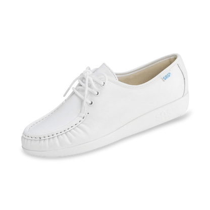 WHITE | SAS Siesta - Lace Up Loafer at Brandy's Shoes Made in USA