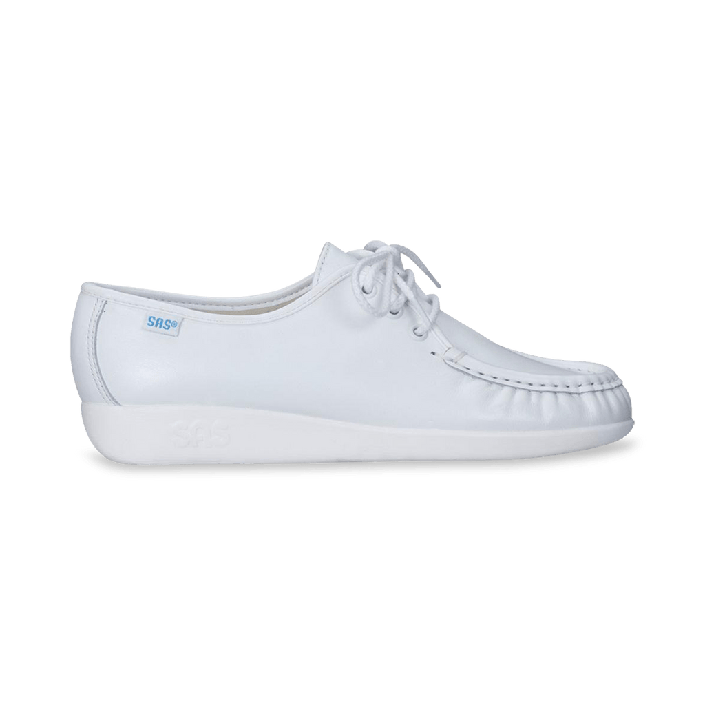 WHITE | SAS Siesta - Lace Up Loafer at Brandy's Shoes Made in USA