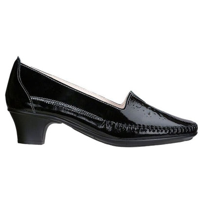 Sonyo Slip On Black Heels