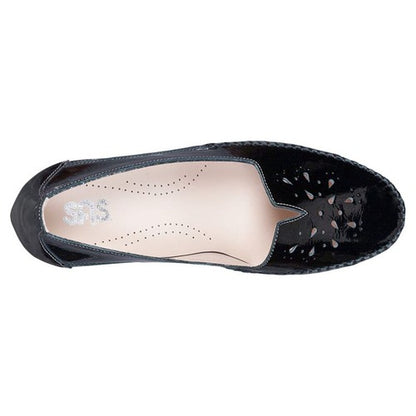 Sonyo Slip On Black Heels