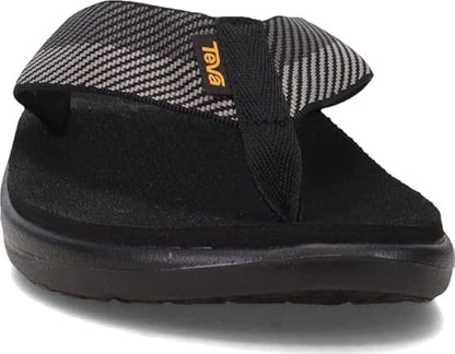 VOYA FLIP Grey Vori Black Gray Vgbr Thong Sandals
