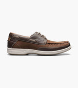 LAKESIDE OX BRN |Florsheim Lakeside Oxford Boat Shoe Brown 13157-200-Brandy
