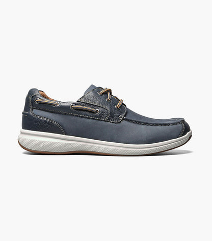 GREAT LAKE INDIGO | Florsheim Mens Great Lakes Moc Toe Oxford-Brandy