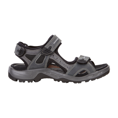 YUCATAN MARINE | ECCO MENS Yucatan Marine Oil Nubuck Leather Sport Sandal-Brandy