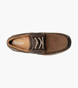 LAKESIDE OX BRN |Florsheim Lakeside Oxford Boat Shoe Brown 13157-200-Brandy