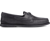AUTHENTIC ORIGINAL BOAT SHOE | Sperry Top Sider Men's Authentic Original 2 Eye 0836981-Black Boat Shoes-Made in USA