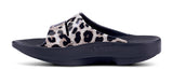 OOAHH CHEETAH LMITED | Oofos Women's Ooahh Limited Recovery Slide Sandal - Cheetah