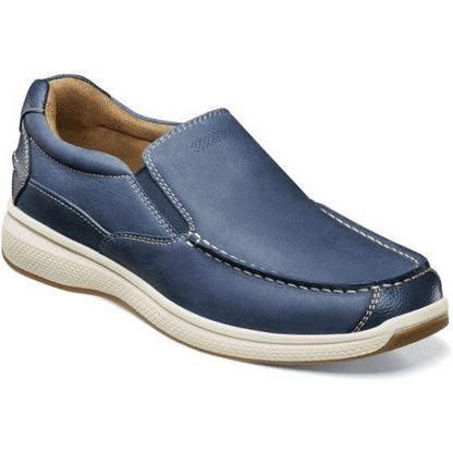 Florsheim Great Lakes Moc Toe Slip On Shoes | Florsheim Great Lakes Moc Toe Slip On Mens Slip On- Brandy