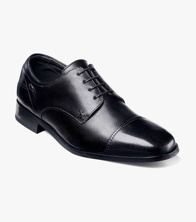 WELLES BLK |Florsheim Men's Welles Oxford-Brandy