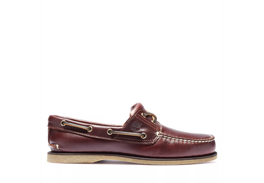Men's Timberland's Classic 2 Eyelet Root Beer Boat Shoes