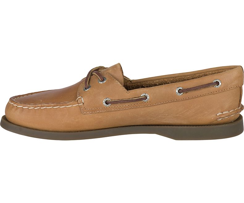 Sperry Women's Authentic Original Leather Boat Shoe (Medium) - Brandy`s shoes
