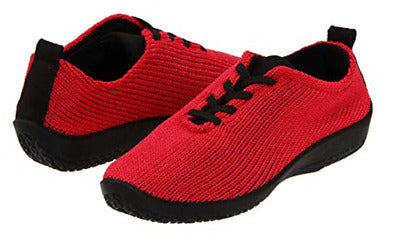 arcopedico laced shoe red brandyddhoes.com