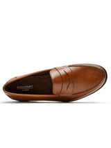 Rockport Men's Keaton Penny Loafer Cognac | Rockport Men's Keaton Penny Loafer British Tan CI8841-Brandy
