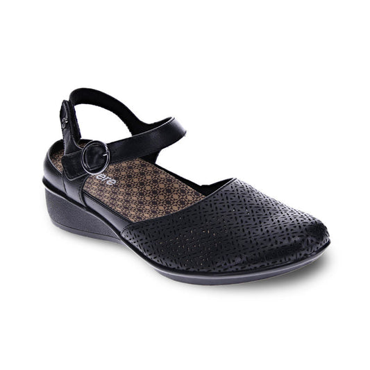 Calabria Black -  Revere Comfort Shoes at Brandys Shoes