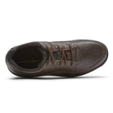 WORLD TOUR MEN'S CLASSIC SHOE | ROCKPORT WORLD TOUR K70884 MEN'S BROWN TUMBLED - CLASSIC CASUAL SHOE-Brandy