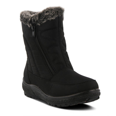 PERSENIA BLACK BOOT Flexus by spring step at www.brandysshoes.com