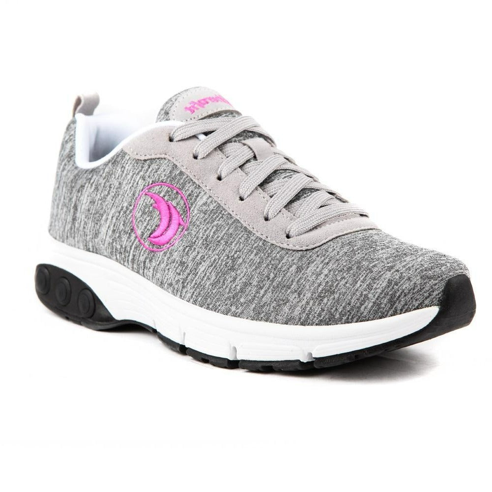 PALOMA GREY | Therafit Paloma Women's Fashion Athletic Sneaker - for Plantar Fasciitis/Foot Pain-Brandy