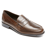 CLASSIC LOAFER PENNY DK.BROWN | Rockport Classic Penny Loafer Penny Loafer Shoes - Mens-Brandy