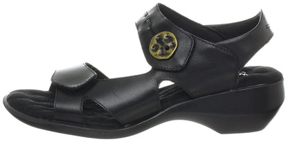 WALKING CRADLE LUCY BLACK SANDAL