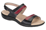 NUDU LADYBUG | SAS Women's NUDU339 Nudu Heel Strap LADYBUG Sandal-Made in USA-Brandy's Shoes