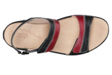 NUDU LADYBUG | SAS Women's NUDU339 Nudu Heel Strap LADYBUG Sandal-Made in USA-Brandy's Shoes