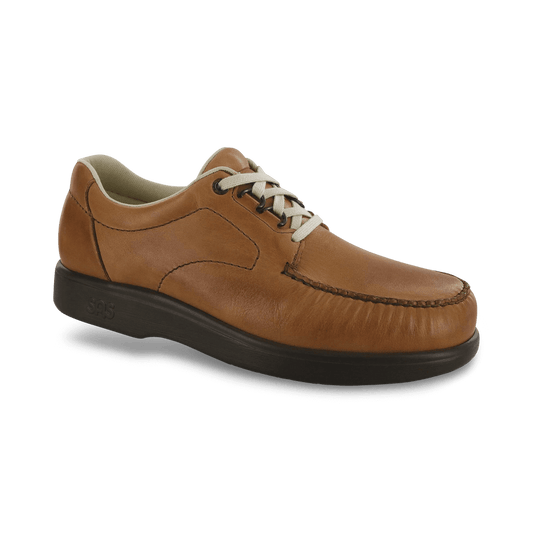 SAS MENS BOUT TIME LUX HAZEL Brandy's Shoes Made in USA