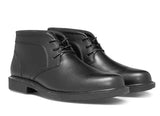 Mens Wide Fit  -JOHNSON BLACK BOOT