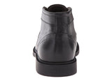 Mens Wide Fit  -JOHNSON BLACK BOOT