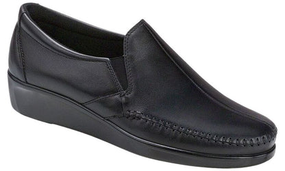 Dream Slip On Loafer-BLACK | SAS WOMEN Dream Slip On Loafer DREAM013 Made in USA Brandy's Shoes