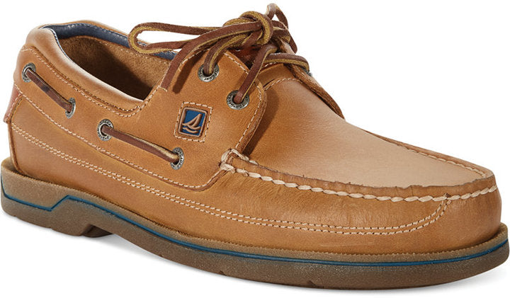 SWORDFISH TAN |Sperry Swordfish Boat Shoes Brandy's Shoes Made in USA