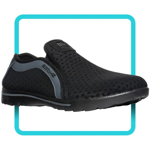 VENICE Black/Charcoal Unisex Shoes